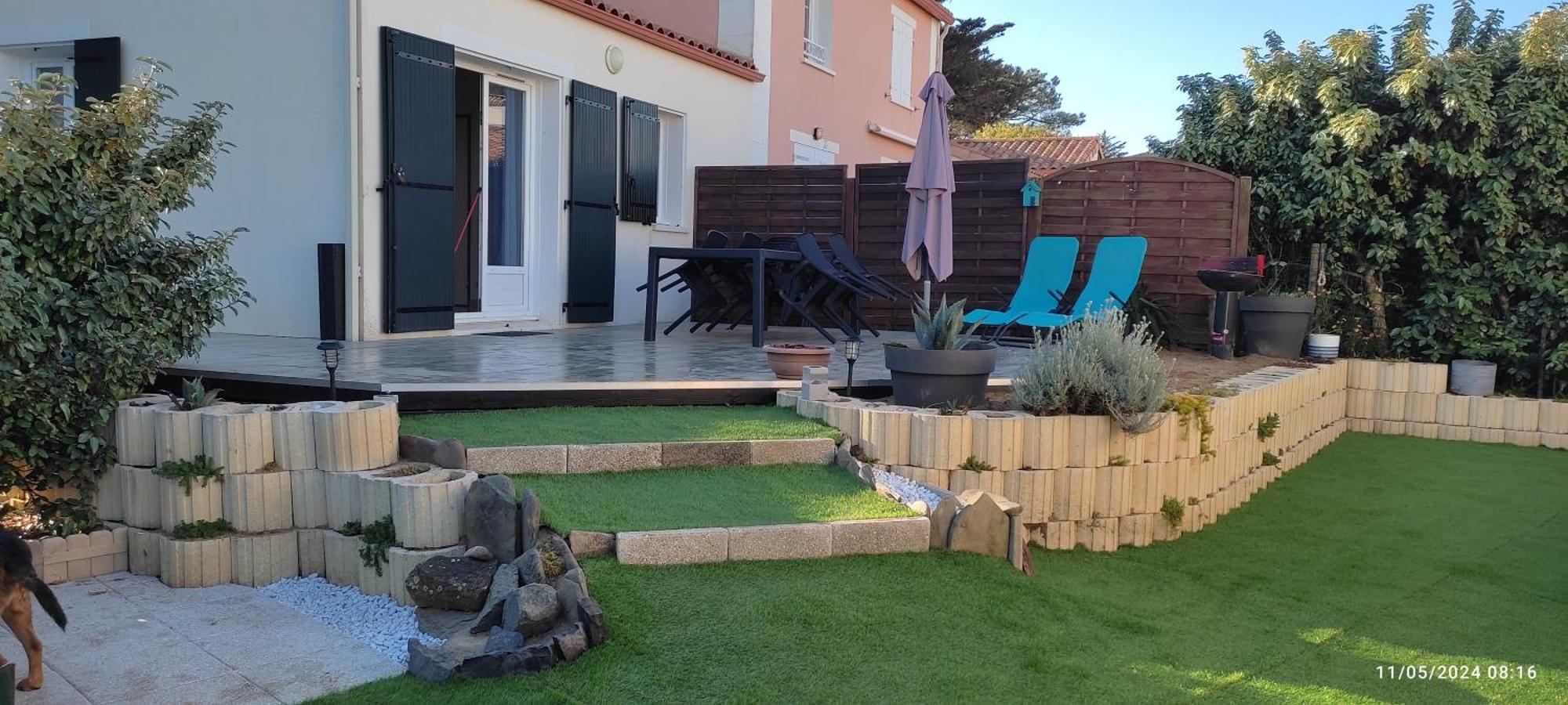 Maison 300M Mer A Brétignolles-sur-Mer Zimmer foto